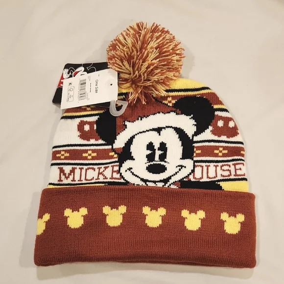 Mickey Mouse Knit Beanie - Picture 1 of 6